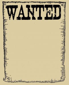 cover wanted poster